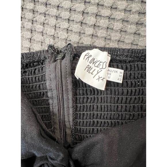 Princess Polly Dress | Womens Black Strapless Mini‎ Dress | Size 10 - Picture 5 of 10